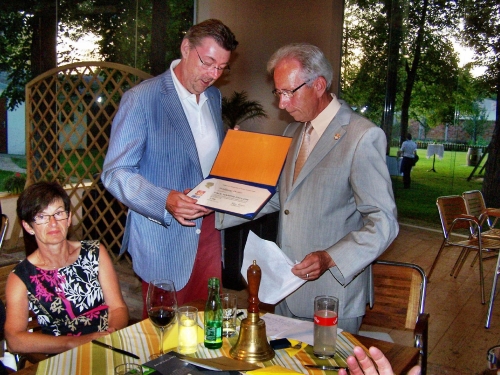 PAUL HARRIS FELLOW an Wolfgang Pichler
