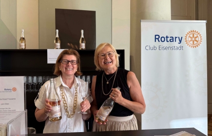 Frizzantestand im Schloss Esterhazy